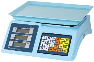 фото Торговые весы Мехэлектрон-М ВР4900-30-2Д-АБ 14 LCD, фото 1