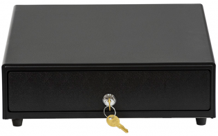 фото Денежный ящик АТОЛ SB-330-B черный, механический, фото 1